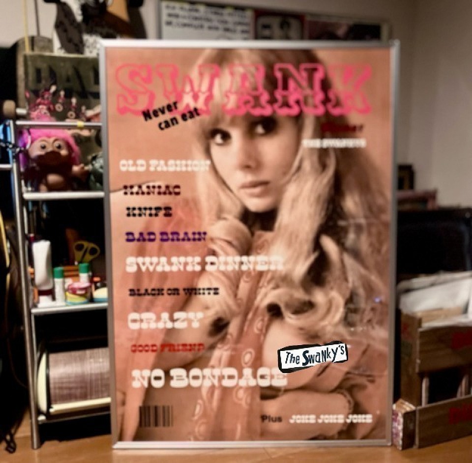 SwankDinnerポスター送料代引き梱包代込み＊額縁はついていません¥5000